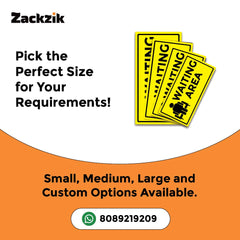 Waiting Room Signage – Durable and Lightweight