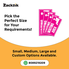 Vinyl Waiting Room Board – Easy to Mount Design