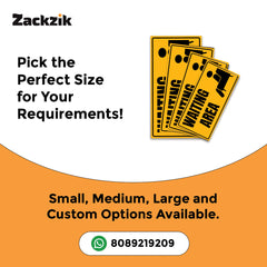 Vinyl Waiting Room Board – Easy to Mount Design