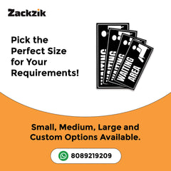 Vinyl Waiting Room Board – Easy to Mount Design