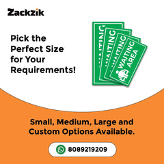 Waiting Room Signage – Durable and Lightweight