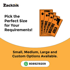 Vinyl Waiting Room Board – Easy to Mount Design