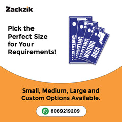 Vinyl Waiting Room Board – Easy to Mount Design