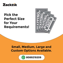 Office Waiting Room Door Sign – Simple Look