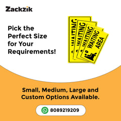 Professional Waiting Room Nameplate – Sleek Finish