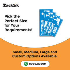 Vinyl Waiting Room Board – Easy to Mount Design