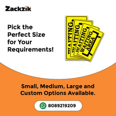 Office Waiting Room Door Sign – Simple Look