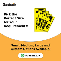 Vinyl Waiting Room Board – Easy to Mount Design