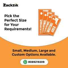 Vinyl Waiting Room Board – Easy to Mount Design