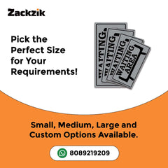 Office Waiting Room Door Sign – Simple Look