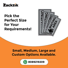 Waiting Room Signage – Durable and Lightweight