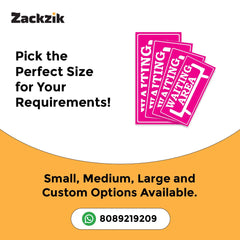 Office Waiting Room Door Sign – Simple Look