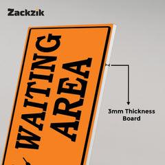 Reception Waiting Room Wall Board – Bold Letters