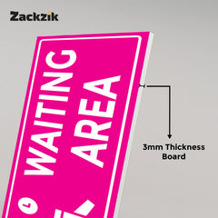 Professional Waiting Room Nameplate – Sleek Finish