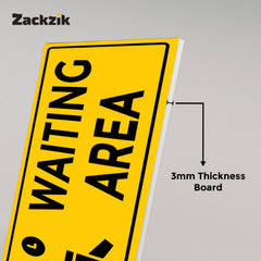 Professional Waiting Room Nameplate – Sleek Finish