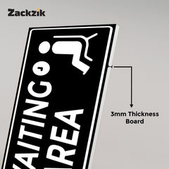 Acrylic Waiting Room Display Board – Easy Fixing