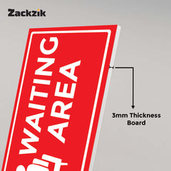 Waiting Room Signage – Durable and Lightweight