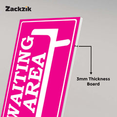 Office Waiting Room Door Sign – Simple Look