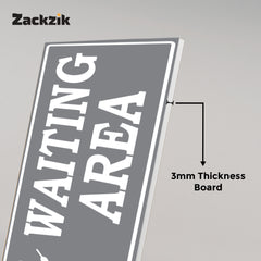 Reception Waiting Room Wall Board – Bold Letters