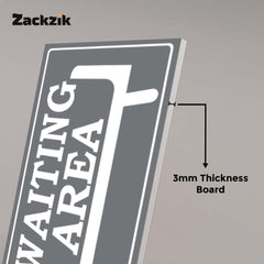 Office Waiting Room Door Sign – Simple Look