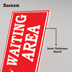 Reception Waiting Room Wall Board – Bold Letters