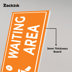 Professional Waiting Room Nameplate – Sleek Finish