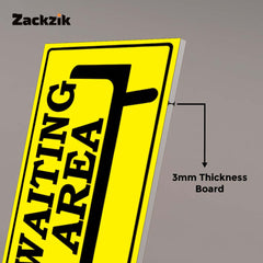 Office Waiting Room Door Sign – Simple Look