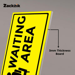 Waiting Room Signage – Durable and Lightweight