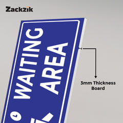 Professional Waiting Room Nameplate – Sleek Finish