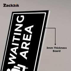 Waiting Room Signage – Durable and Lightweight