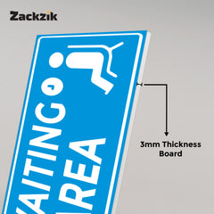 Acrylic Waiting Room Display Board – Easy Fixing