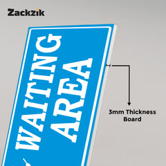 Reception Waiting Room Wall Board – Bold Letters