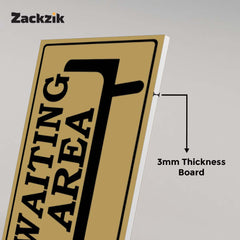 Office Waiting Room Door Sign – Simple Look