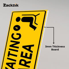 Acrylic Waiting Room Display Board – Easy Fixing