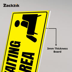 Vinyl Waiting Room Board – Easy to Mount Design