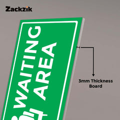 Waiting Room Signage – Durable and Lightweight