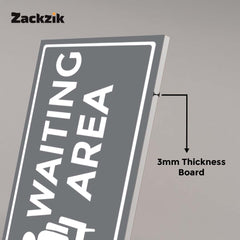 Waiting Room Signage – Durable and Lightweight