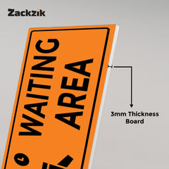 Professional Waiting Room Nameplate – Sleek Finish