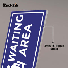 Waiting Room Signage – Durable and Lightweight