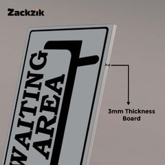 Office Waiting Room Door Sign – Simple Look