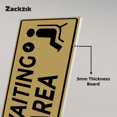 Acrylic Waiting Room Display Board – Easy Fixing