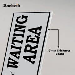 Reception Waiting Room Wall Board – Bold Letters