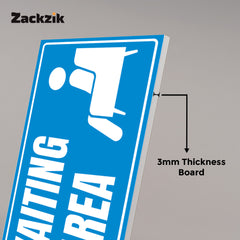 Vinyl Waiting Room Board – Easy to Mount Design