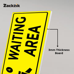 Professional Waiting Room Nameplate – Sleek Finish