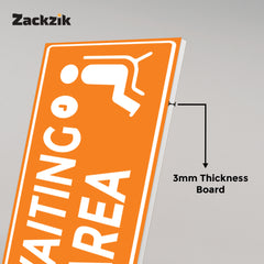 Acrylic Waiting Room Display Board – Easy Fixing