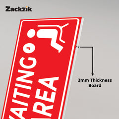 Acrylic Waiting Room Display Board – Easy Fixing