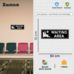 Professional Waiting Room Nameplate – Sleek Finish