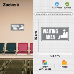 Vinyl Waiting Room Board – Easy to Mount Design