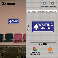 Waiting Room Signage – Durable and Lightweight