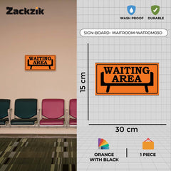 Office Waiting Room Door Sign – Simple Look